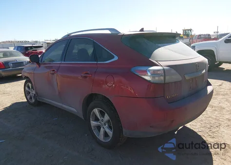 2010 Lexus Rx 350 из США, поврежденный, VIN 2T2BK1BA5AC022674